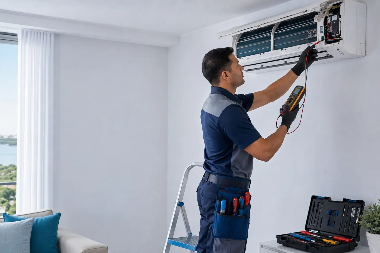Conserto de central de ar em Belém com atendimento técnico da EFB Refrigeração